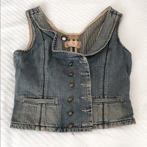 Denim vest